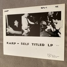 Karp Press Photo 8x10”. K