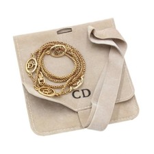 Collana catena lunga con logo