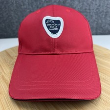 Cappello Tennis Shanghai Rolex Masters Berretto Strapback OSFM Rosso Logo Patch