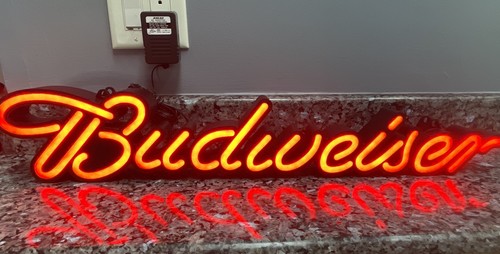 Insegna luminosa bar birra - , bud