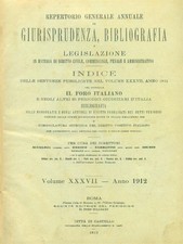 IL FORO ITALIANO REPERTORIO