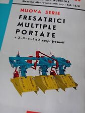 BADALINI FRESATRICI MULTIPLE PORTATE trattori pubblicitario vendita originale