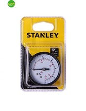 MANOMETRO PER COMPRESSORE STANLEY Ø 50 MM - MASCHIO 1/8 + 1/4