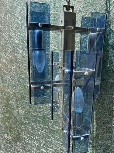 Lampadario vetro - in,