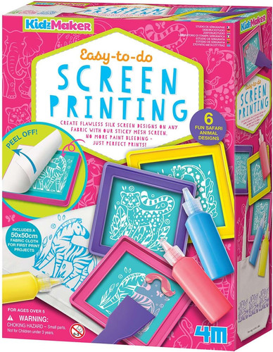 Kidzmaker kit per serigrafia - kidzmaker,