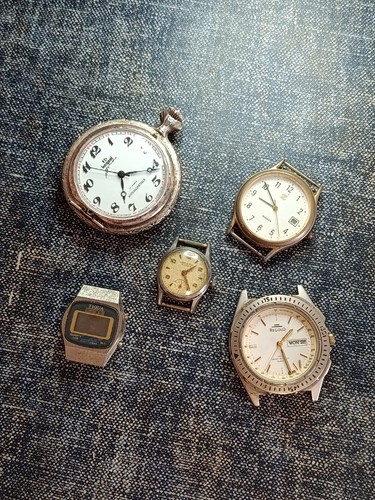 Set lotto orologi vintage e - set/lotto,