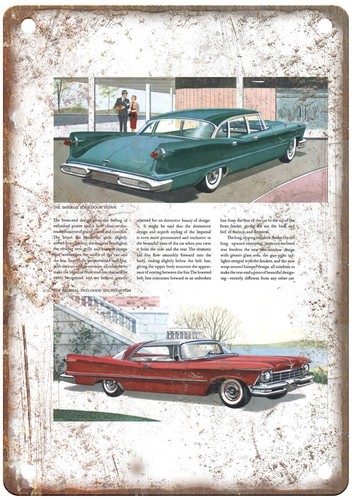 Insegna metallo chrysler - metallo,