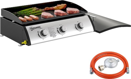Piastra gas acciaio - a,