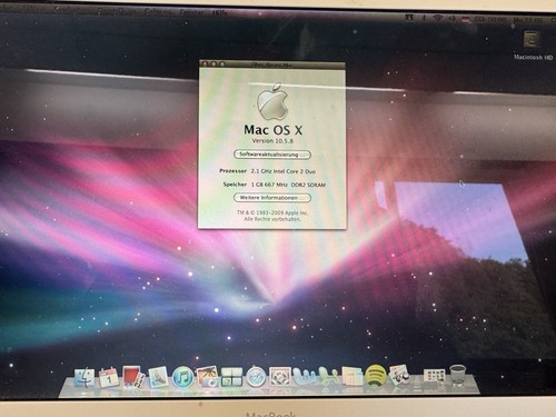 Apple macbook bianco intel - apple,