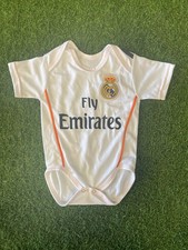 Body neonato bianco Real Madrid - bianco/arancione