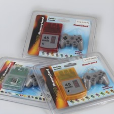 Scheda di memoria Sony PLAYSTATION 8 MB + console video PS Vintage Lll Avero ...