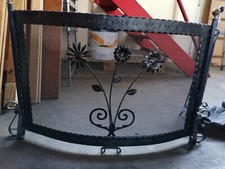 Set completo per caminetto, in ferro battuto, in perfette condizioni,mai usato; 