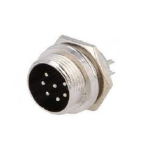 CONNETTORE MICROFONO MASCHIO 7