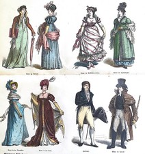 COSTUME c1880  100+ COLOUR