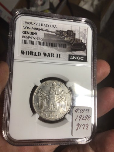 1940 xviii italy lira ww2 - r, ,xviii
