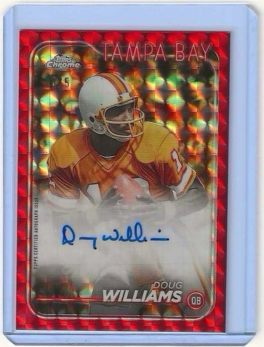 Doug williams auto red - williams,