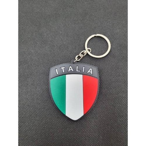 Portachiavi pvc scudetto - 3d,