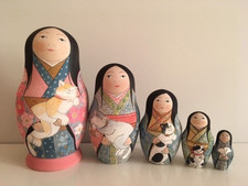 Kimono gatto matrioska arte da