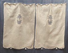 Antiche Tendine Tende Coppia