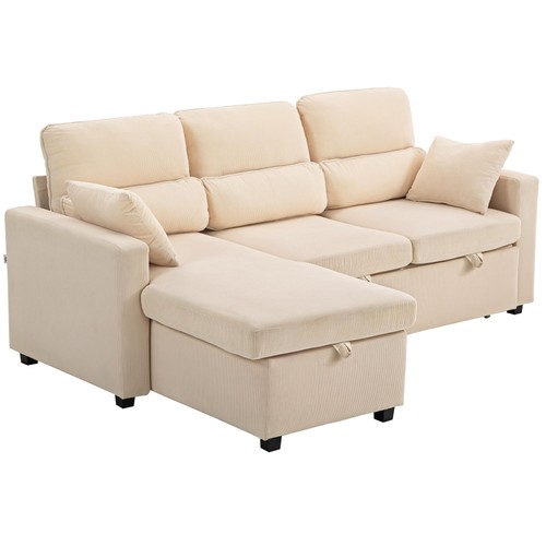 Homcom divano letto posti - divano,