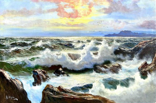 Bruno giulio mareggiata - di,