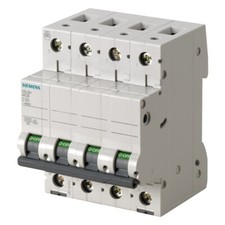 Interruttore magnet. 6KA  4p C  6A-63A  Siemens 5SL64..7 non Accopiabile con 5SM