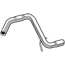 WALKER Tubo Di Scarico Per VW