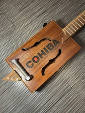 Cohiba cigar box guitar - cohiba,