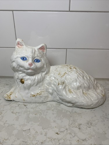 Statua gatto persiano - , bianco