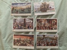 Liebig Cards X 6 Amiraux Et