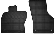 Tappetini in gomma Neri per Skoda Octavia III 2012-2020 Set da 2 pezzi
