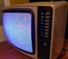 Tv retrò vintage vecchio