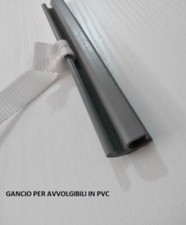 Gancio X avvolgibile tapparella con asola e cintino.