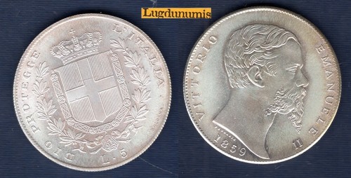 Italie italia 5 - 5, lire