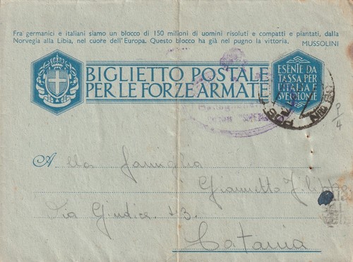 Posta militare divisione - posta,