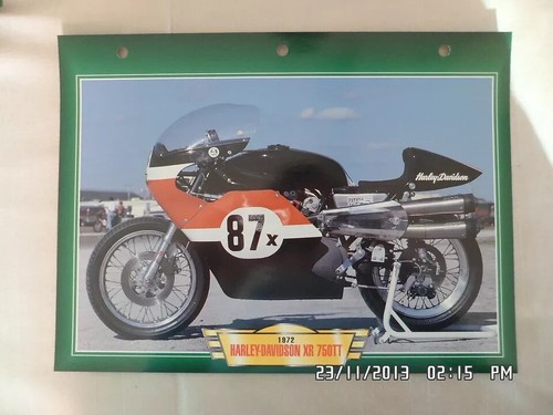 Carte fiche moto - fiche, harley