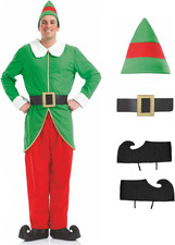 Costume Elfo Natale Uomo