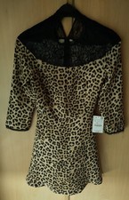 Abito Zara fantasia leopardata
