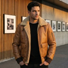 Giubbotto Bomber Uomo Ecopelle