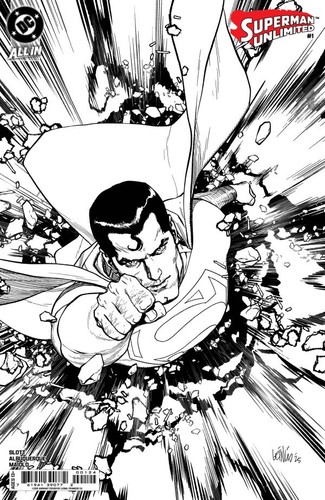 Superman unlimited cover - superman, #1