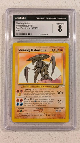 Shining kabutops 2002 pokemon - kabutops,