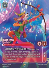 Robin Hood, Sharpshooter - ENCHANTED - Shimmering Skies - Lorcana TCG