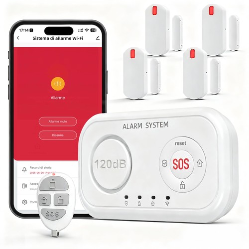 Allarme casa senza fili - allarme,
