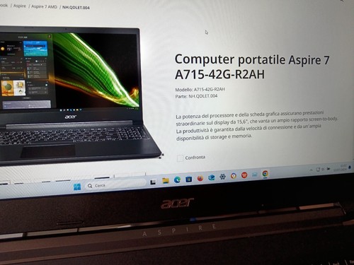 Notebook acer aspire i7 - ,