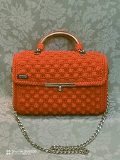 Borse donna lavorate a uncinetto. Capiente e pratica. Fatta a mano. Borsa donna.