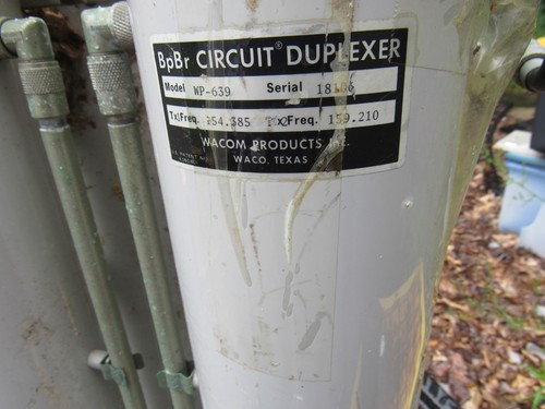 Vhf duplexer spaziatura - vhf,