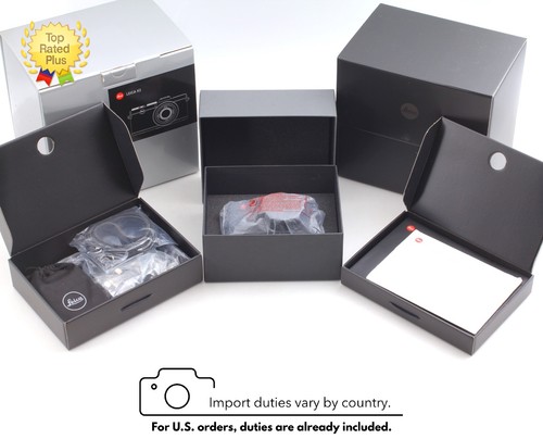 Mint box leica x2 black - mint, /