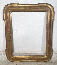 ANTICA CORNICE VASSOIO DORATA