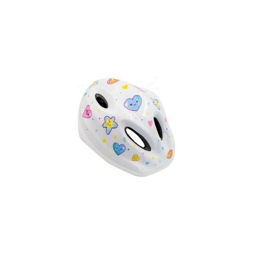 Casco bici bimba blossy - casco, bianco