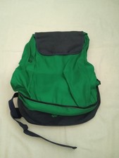 Zaino verde e blu reversibile